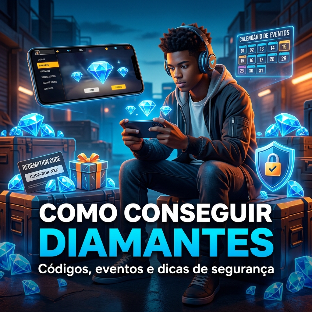 Como conseguir diamantes, códigos e métodos seguros